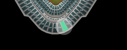 Seat view from Upper