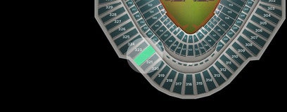 Seat view from Upper