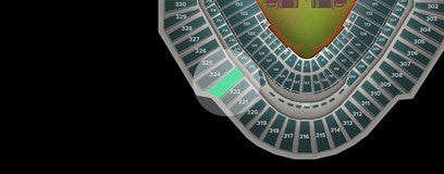 Seat view from Upper