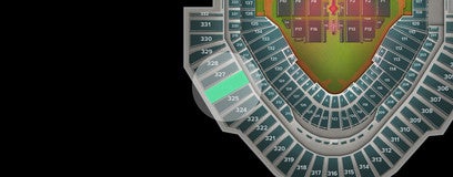 Seat view from Infield Reserve