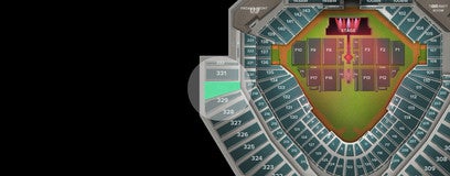 Seat view from Upper