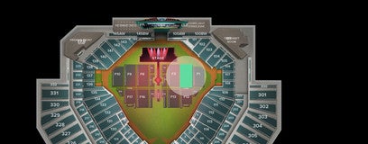 Seat view from Floor