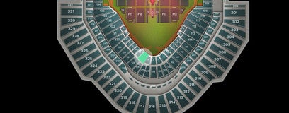 Seat view from Diamond Seat