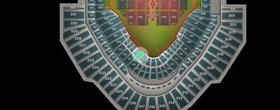 Seat view from Diamond Seat