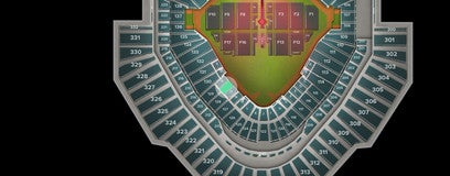 Seat view from Diamond Seat