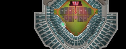 Seat view from Diamond Seat