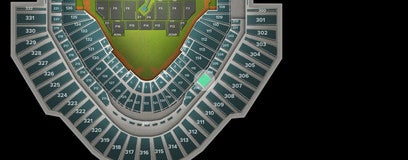 Seat view from Middle