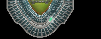 Seat view from Middle