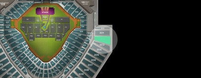 Seat view from Upper