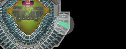 Seat view from Upper