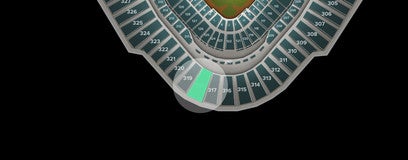 Seat view from Upper