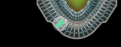 Seat view from Upper