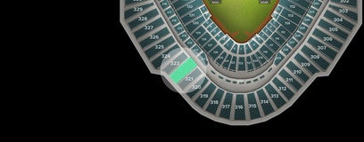 Seat view from Upper