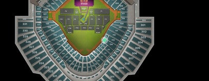 Seat view from Diamond Seat