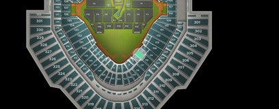 Seat view from Diamond Seat