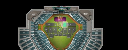 Seat view from General Admission Right