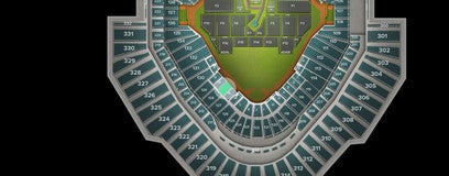 Seat view from Diamond Seat