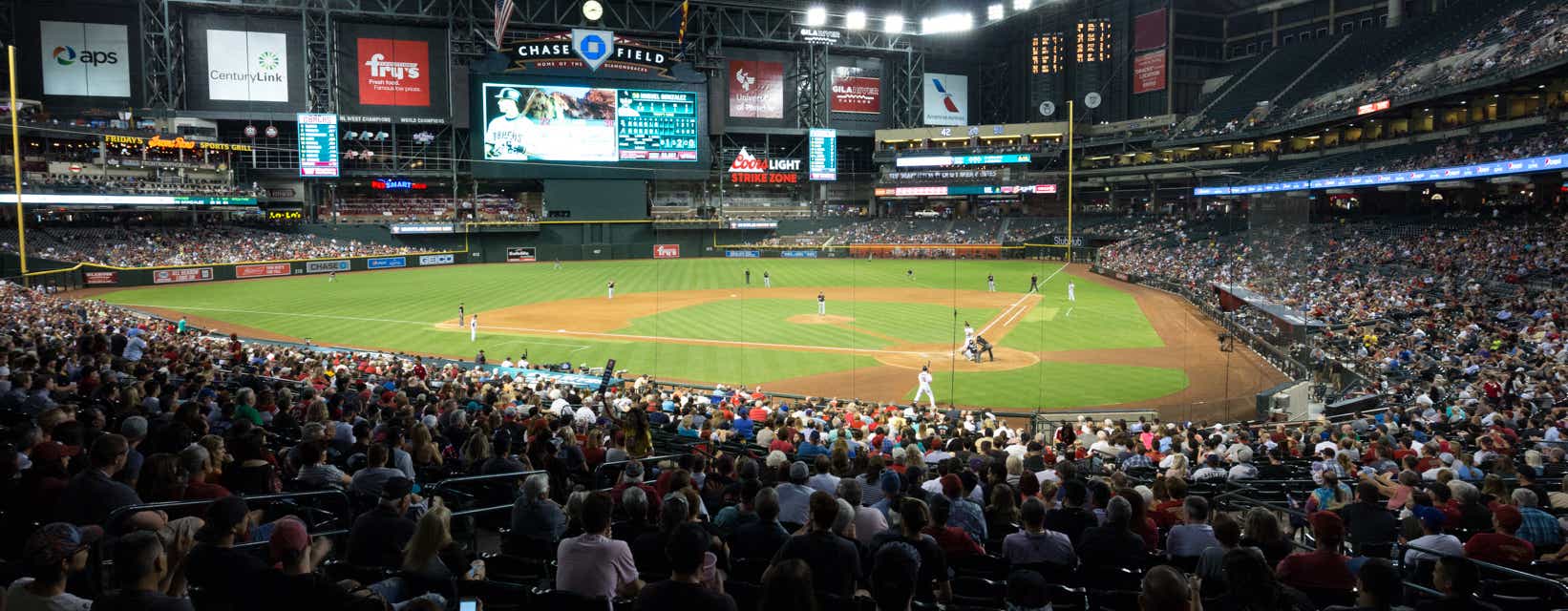 Seat view from Infield Box
