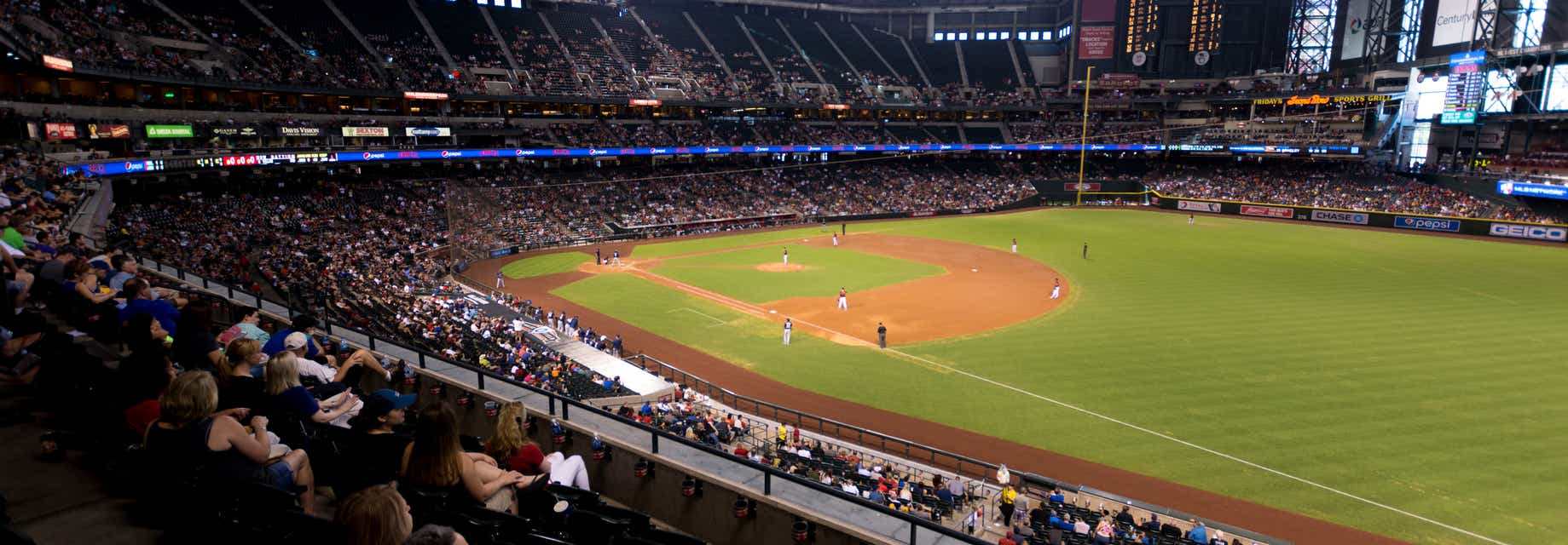 Seat view from Club Reserve