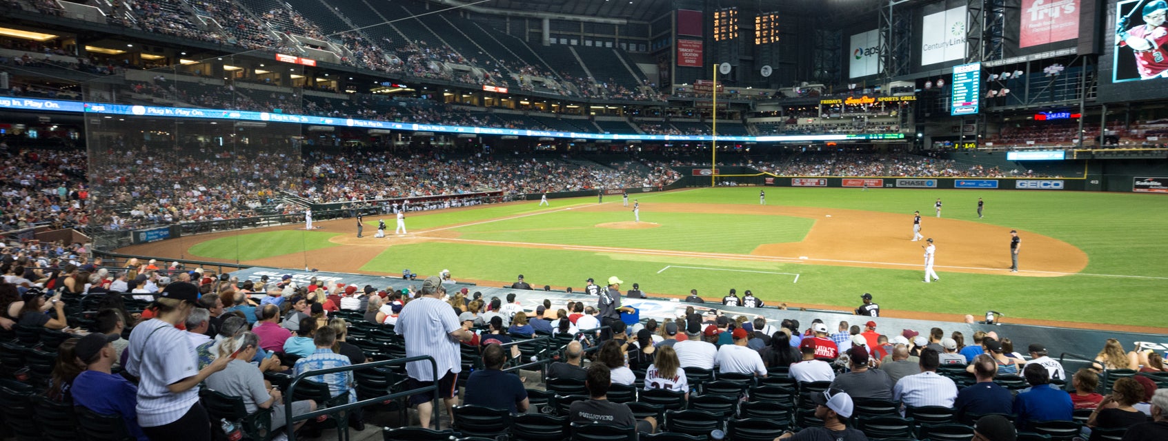 Seat view from Dugout Box