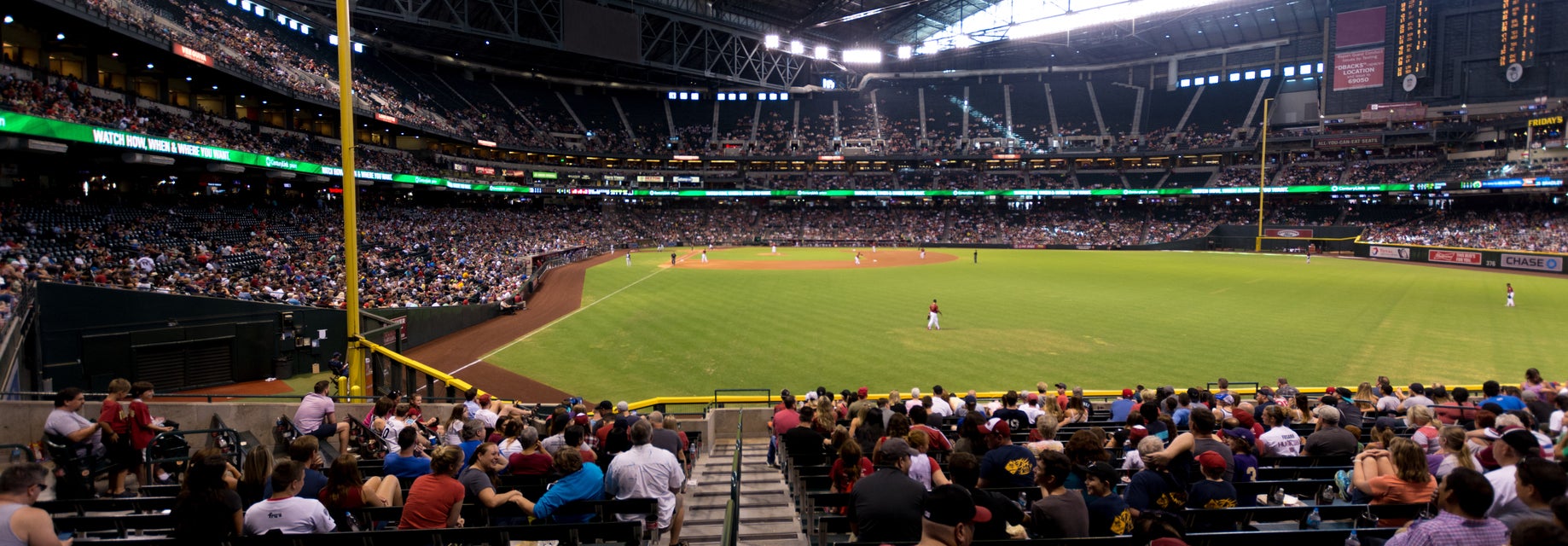 Seat view from Standing Room Only