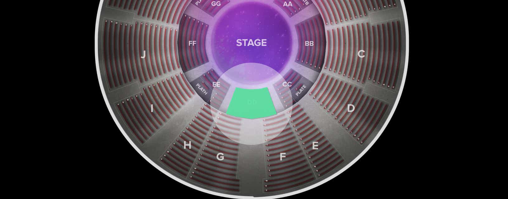 Seat view from Lower
