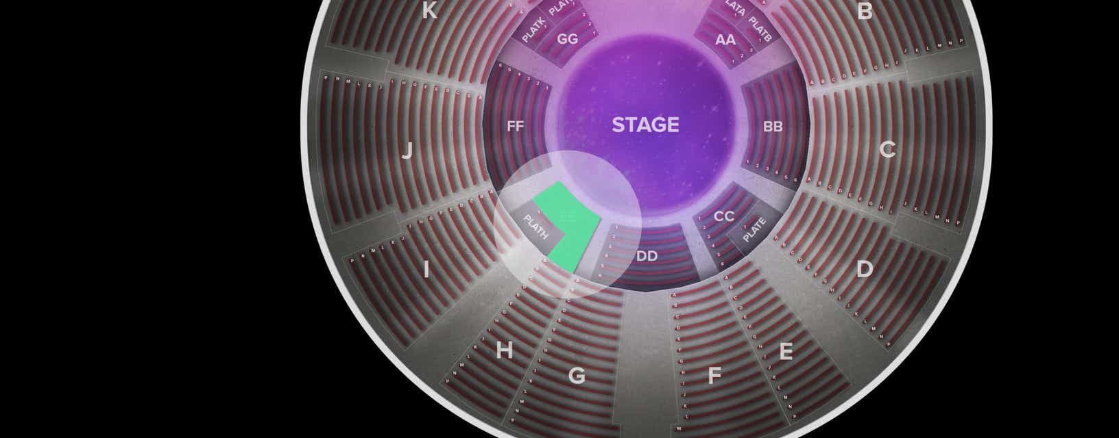 Seat view from Lower