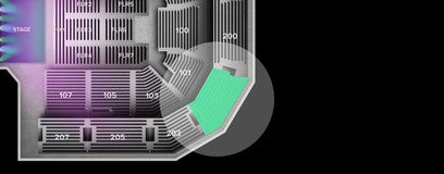 Seat view from Upper