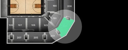 Seat view from Upper