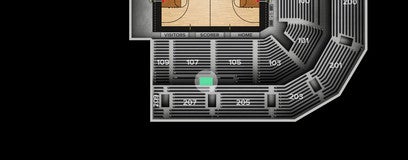 Seat view from Standing Room Only