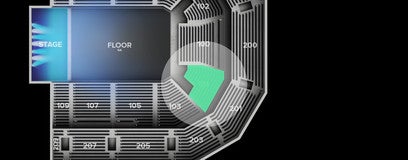 Seat view from Lower