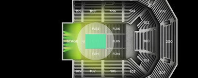 Seat view from Floor