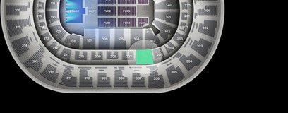 Seat view from Club
