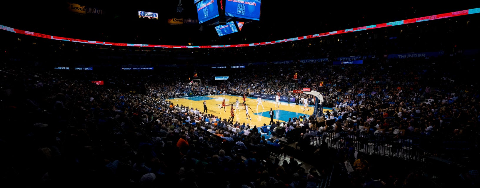 Seat view from Lower Baseline