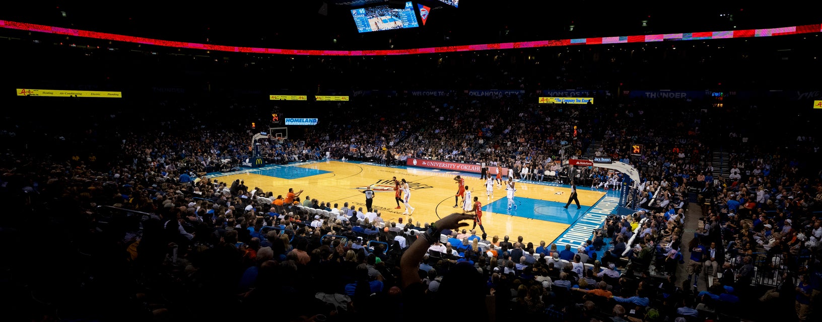 Seat view from Floor End