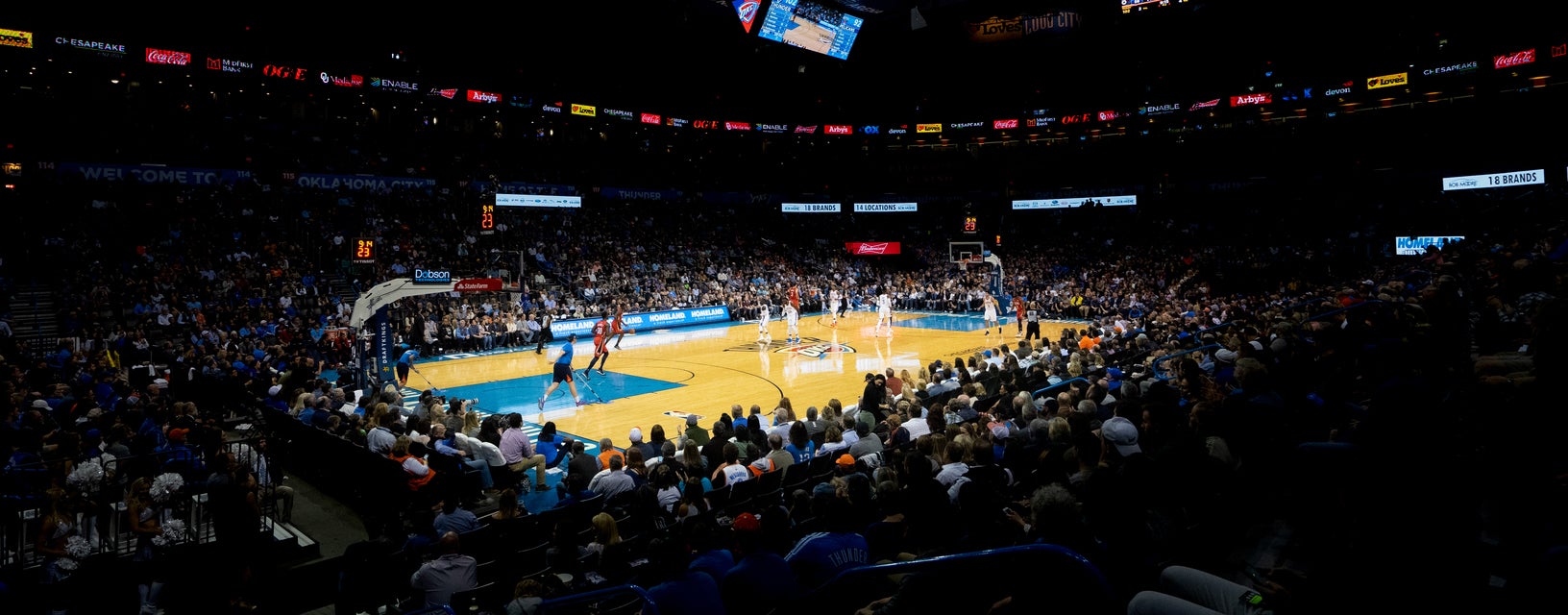 Seat view from Lower Baseline