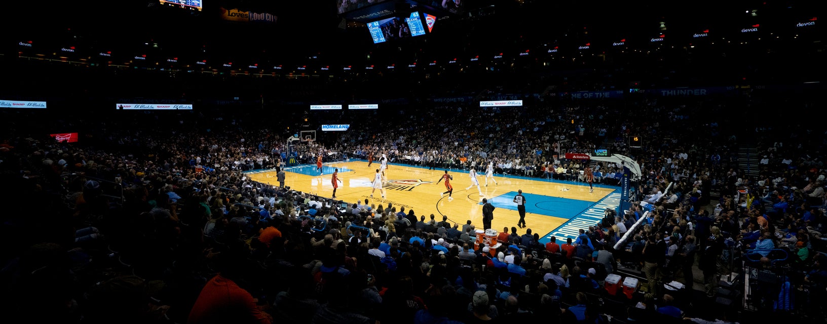 Seat view from Floor End