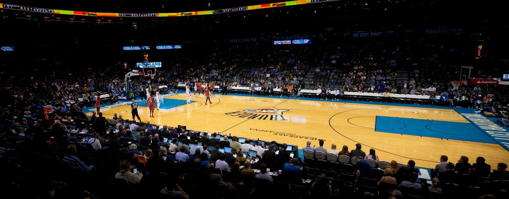 Seat view from Floor End
