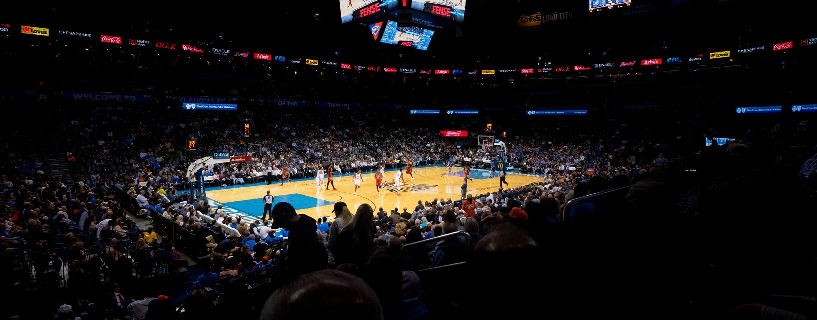Seat view from Lower Baseline