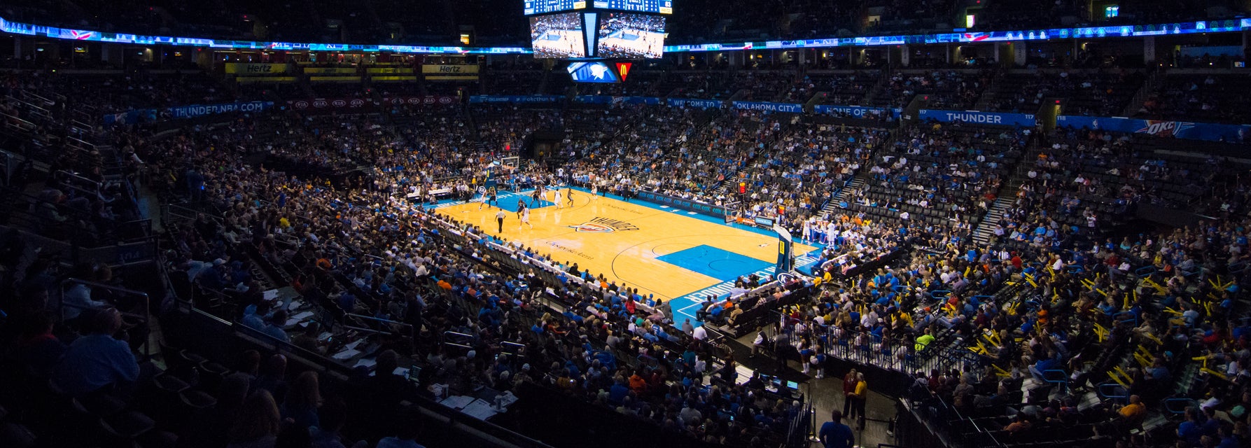 Seat view from Club Baseline