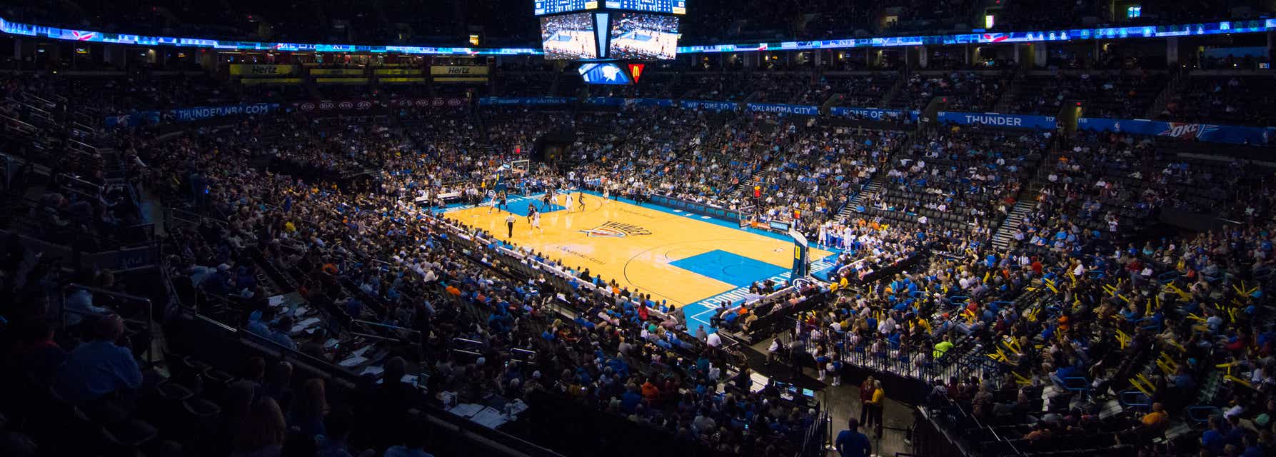Seat view from Club Baseline