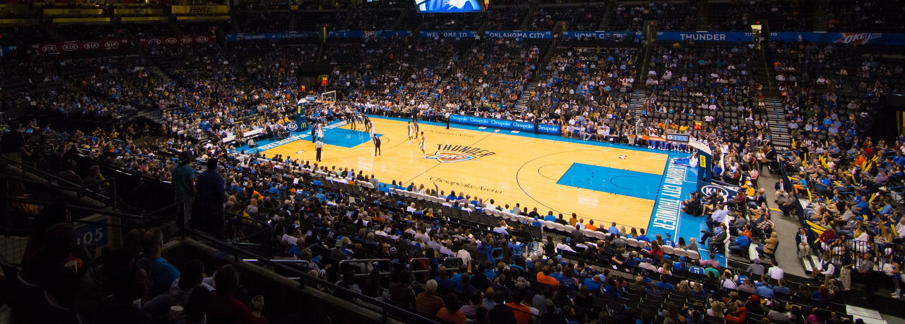 Seat view from Club Baseline