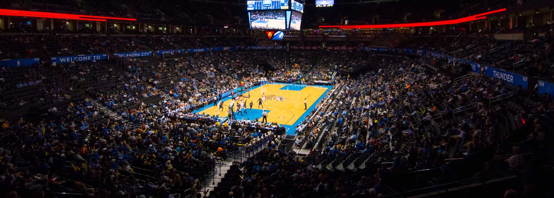 Seat view from Club Baseline
