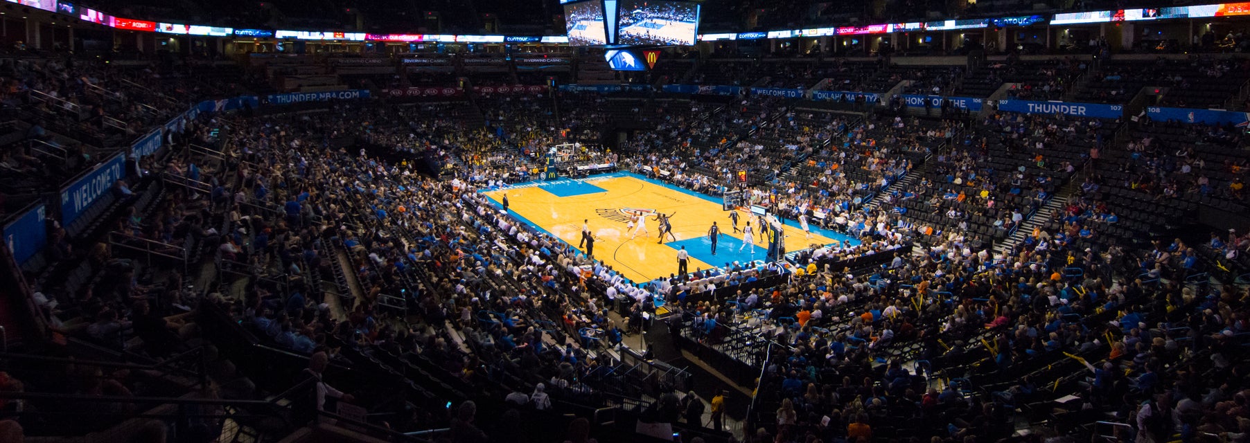Seat view from Club Baseline