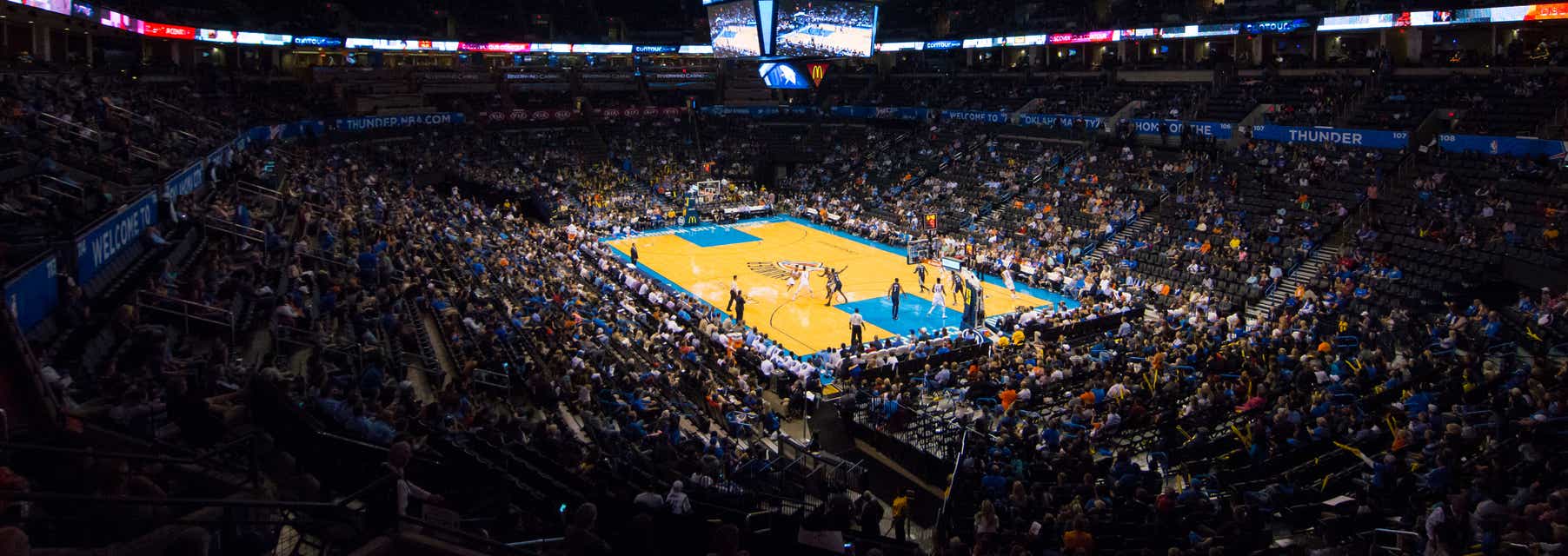 Seat view from Club Baseline