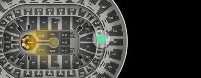 Seat view from Middle