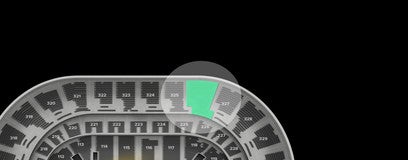 Seat view from Upper