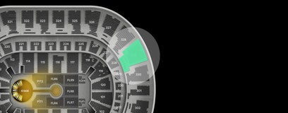 Seat view from Upper