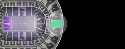 Seat view from Upper