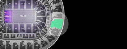 Seat view from Upper